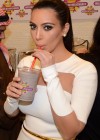 Kim Kardashian - Opening of Millions of Milkshakes at the Avenue Mall in Kuait City